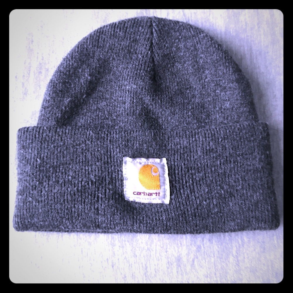 Classic Carhartt beanie - slate gray